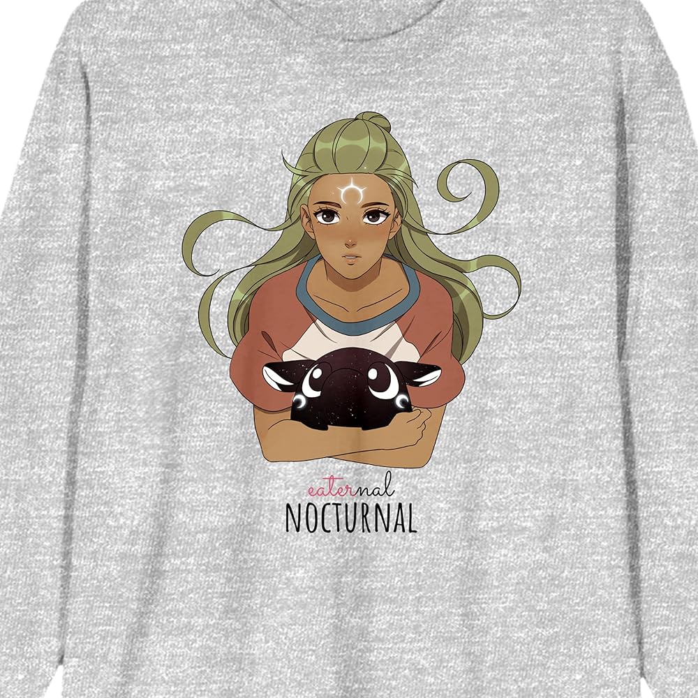 Amazon.com: Eaternal Nocturnal Eve Hugging Tapi Crew Neck